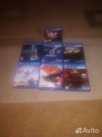 Диски для Sony playstation 4