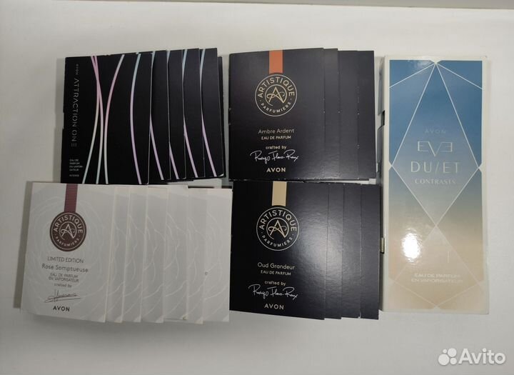 Avon пробники парфюмерии и сыворотки Anew