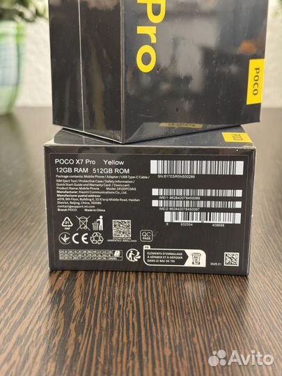 Xiaomi Poco X7 Pro, 12/512 ГБ