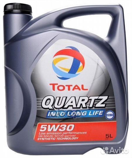 Моторное масло total quartz ineo long life 5W30