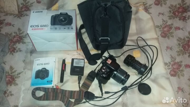 Фотоаппарат Canon eos 600d