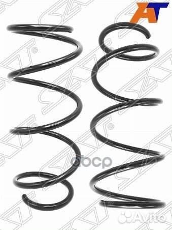 Комплект (2шт) пружин передние nissan march/MIC