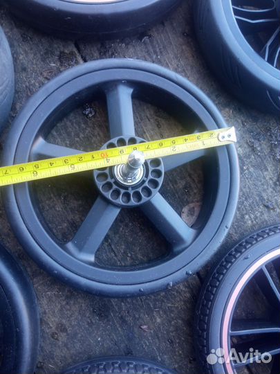 Задние колёса. Новые