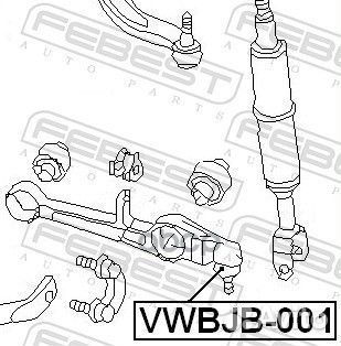 Пыльник опоры шаровой нижнего рычага (31x18x24)