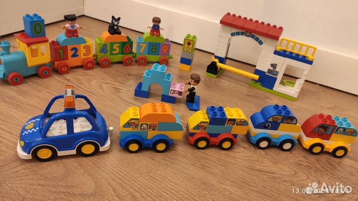 Лего duplo набор конструкторов 100 деталей всего