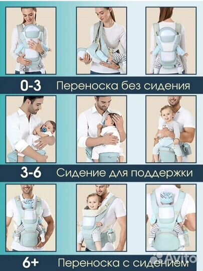 Продам детский эргорюкзак-кенгуру