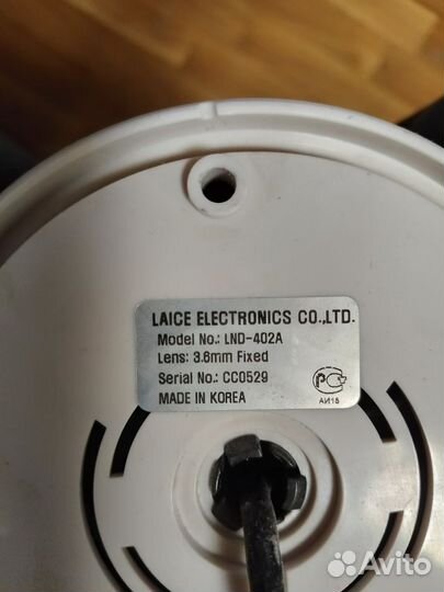 Камера видеонаблюдения купольная