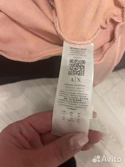 Свитшот женский Armani Exchange р.XL