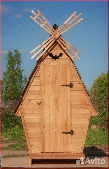 Дачный туалет с установкой ART130