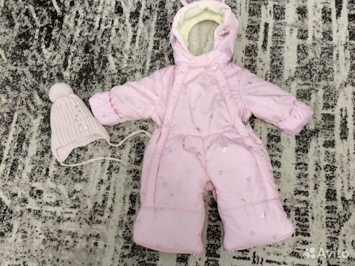 Зимний комбинезон для девочки