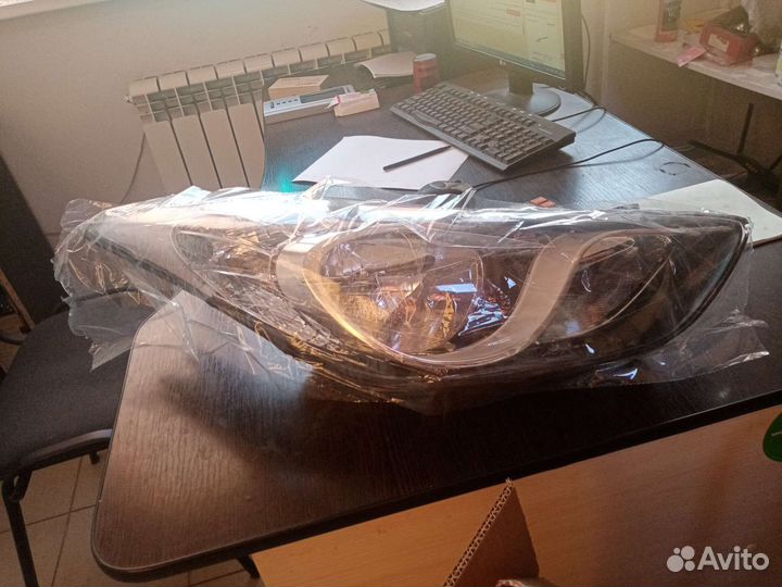 Фары новые на elantra