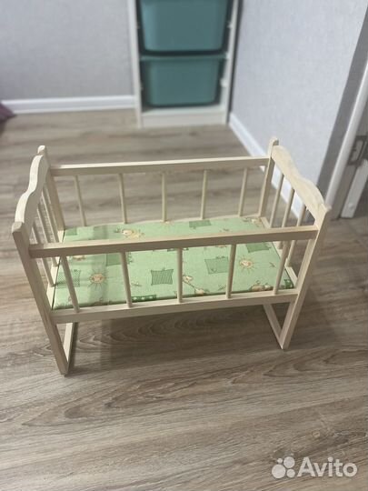 Кроватка игрушечная