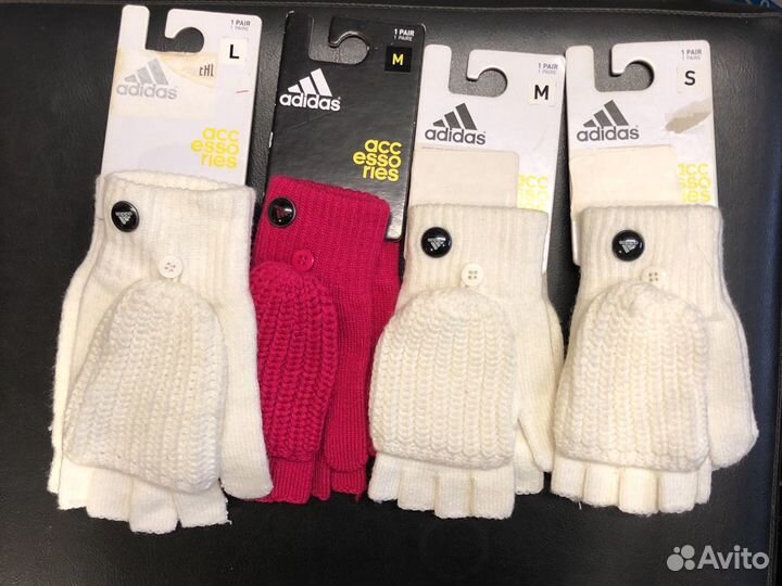 Варежки перчатки Адидас оригинал