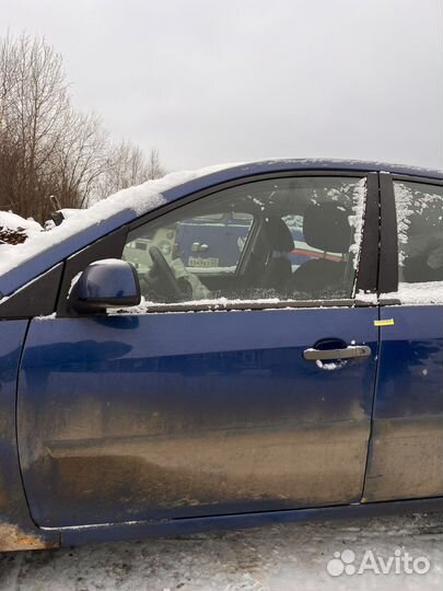 Дверь форд фиеста мк5 передняя левая