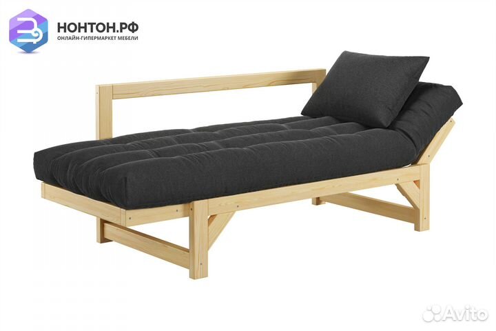 Диван кушетка Амбер темно-серый