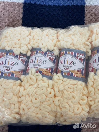 Пряжа alize puffy fine