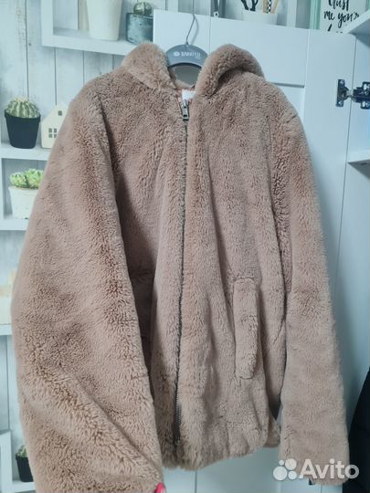 Шубка тедди zara