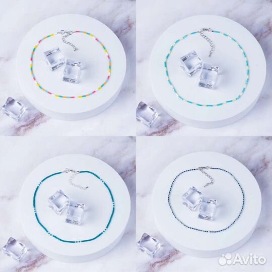 Цепочка для очков из бисера/чокер