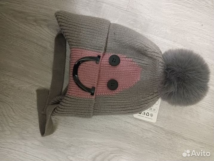 Шапка для девочки 4-5 лет