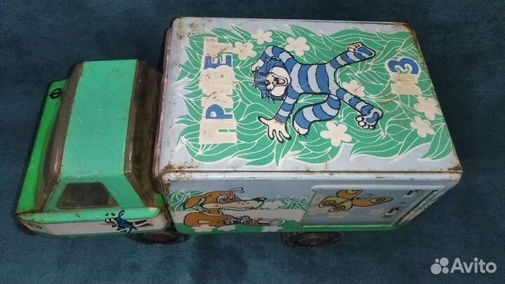 Железные игрушки из СССР машинки