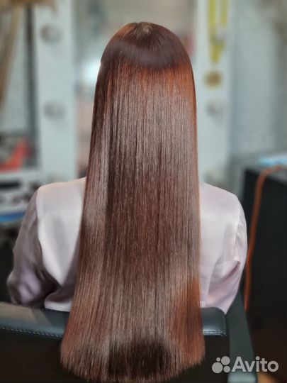 Кератин ботокс волос