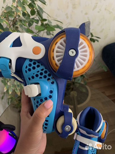 Роликовые коньки детские reaction 29-32 р