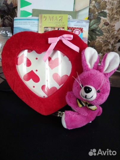 Фоторамка плюшевая