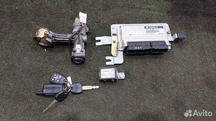 Комплект замка зажигания эбу Hyundai Matrix 1 G4ED