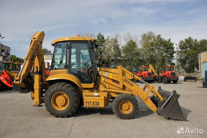 Экскаватор-погрузчик Redstar T17.5/24, 2023