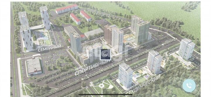 Квартира-студия, 25 м², 23/25 эт.