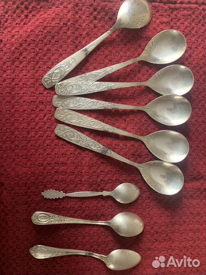 Ложки мельхиоровые