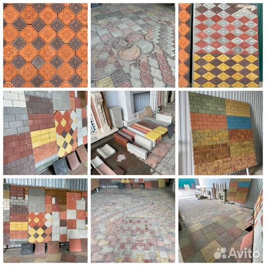 Тротуарная плитка брусчатка