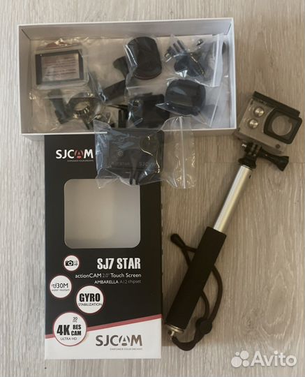 Экшн камера sjcam 7 Star black