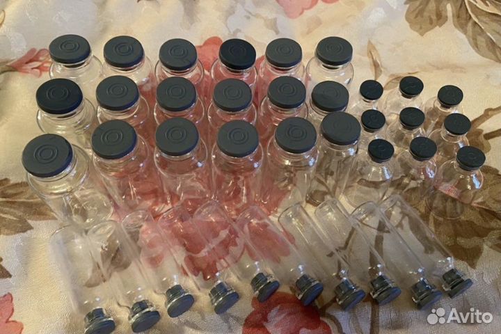 Пузырьки аптечные с пробками