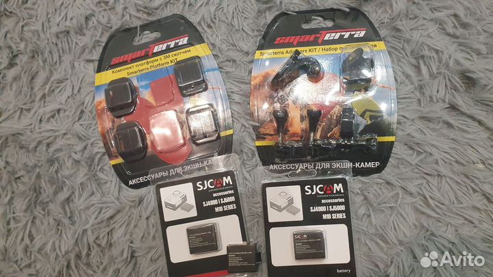 Аккумуляторы sjcam, платформы, крепления