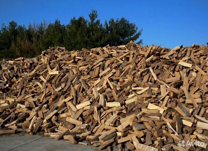 Дрова в чурках