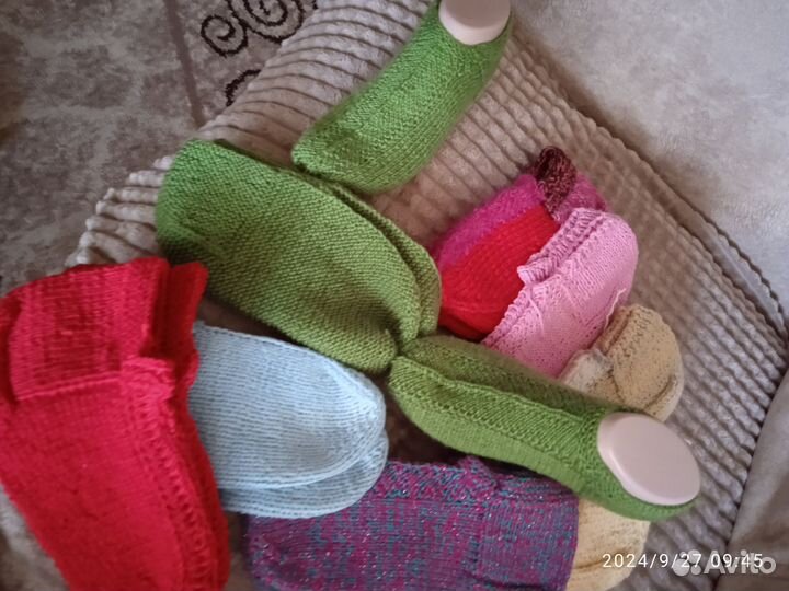 Следки вязаные ручной работы