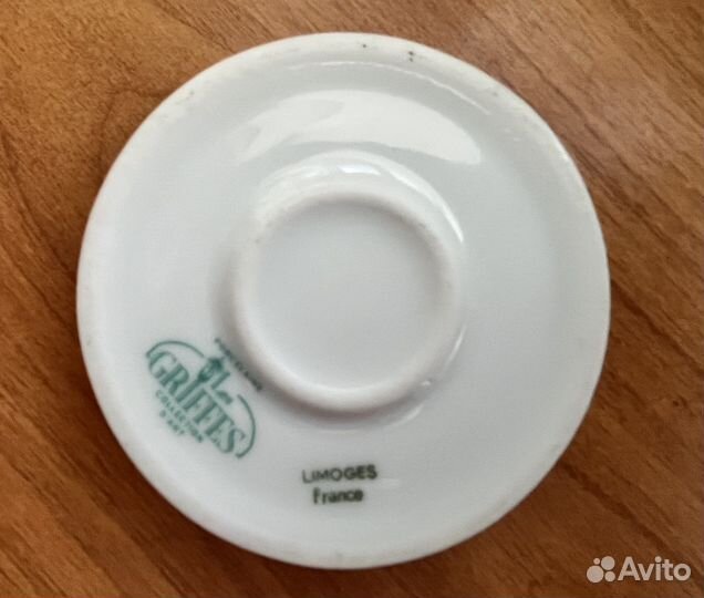 Винтажная фарфоровая шкатулка. Limoge