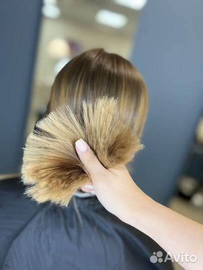 Кератиновое выпрямление волос