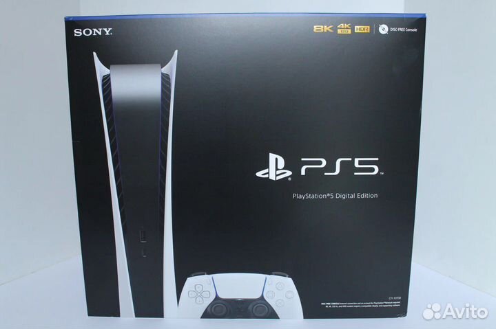 PS 5 digital edition 1TB + подписка, на гарантии