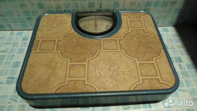 Весы 120 кг напольные механические СССР