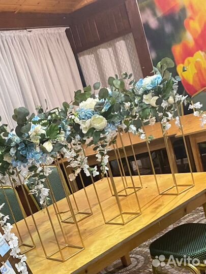 Свадебный декор (стойки для цветов)