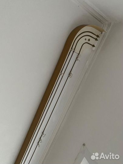 Карниз для штор потолочный бу