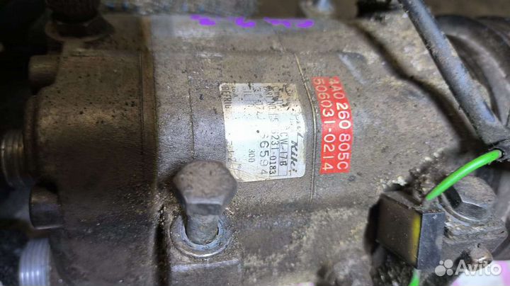 Компрессор кондиционера Audi 100c4 4A0260805C