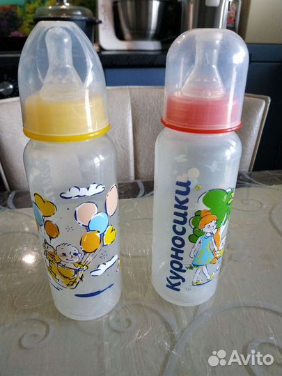 Детские бутылочки, поильники