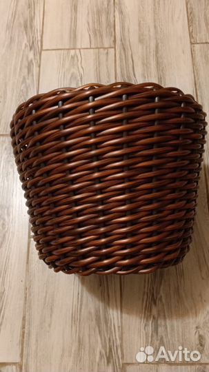 Горшки цветочные из ротанга