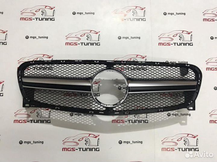 Решетка на Mercedes GLA в стиле AMG 45 17-н.в
