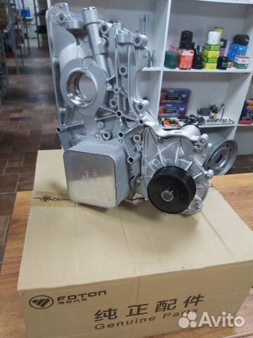 Крышка двигателя передн. Cummins евро-4,5 оригинал