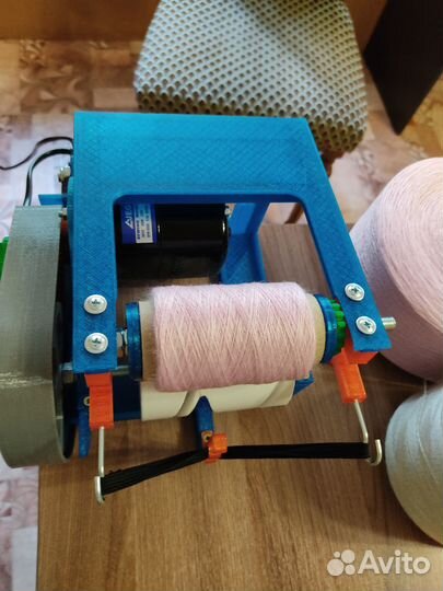 Электрическая моталка для пряжи на втулку