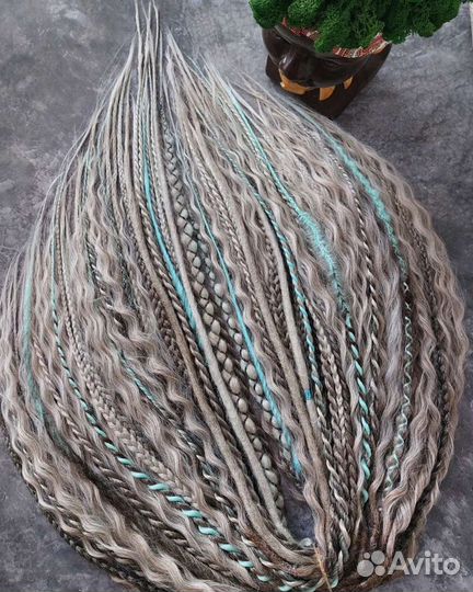 Комплекты де косы, гофродреды